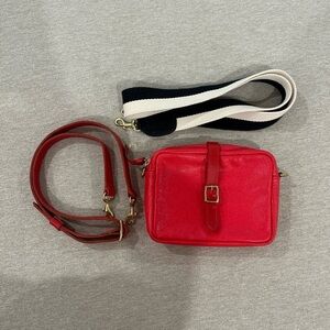 Clare V Scarlett Pebble Gigi Crossbody Bag